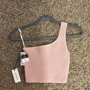 Aritzia One Shoulder Crop